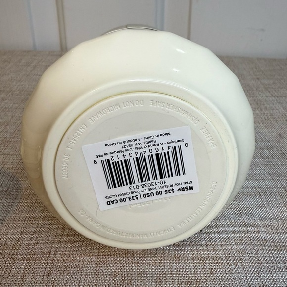 Stanley Reserve Wine Tumbler 11 oz Cream Gloss New - Stainless Steel with Lid - Picture 7 of 7